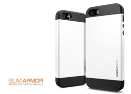 מגן מקורי spigen לבן (2)