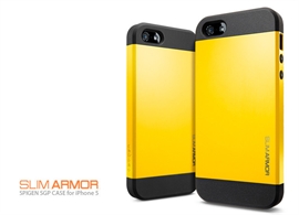 מגן מקורי spigen צהוב (2)