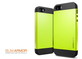 מגן מקורי spigen ירוק בהיר (2)