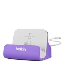 עמדת עגינה מקורית belkin סגול