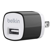מטען קיר USB מקורי belkin שחור