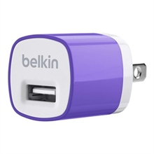מטען קיר USB מקורי belkin סגול