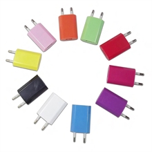 מטען קיר 10 צבעים USB 