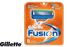 ג''ילט פיוזן 8 סכיני גילוח מארז חסכוני