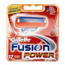 פיוז'ן פאוור 12 סכיני גילוח