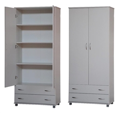 ארון 2 דלתות + 2 מגירות דגם 606 רהיטי יראון