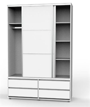 ארון הזזה טריקה שקטה דגם 713 רהיטי יראון