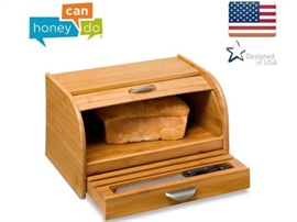 ארגז לחם במבוק מבית honey can do ארהב KCH-01081