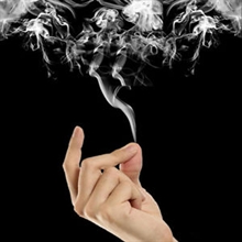 עשן מהאצבעות