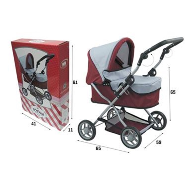 עגלולה עריסה ידית מתכווננת