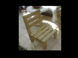 ספסלי עץ לגינה-500ש'ח