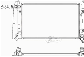 רדיאטור טויוטה קורולה מ-03(3202)
